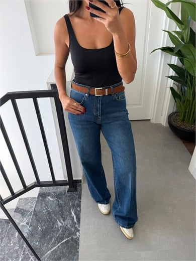 Blue Kemerli Jean