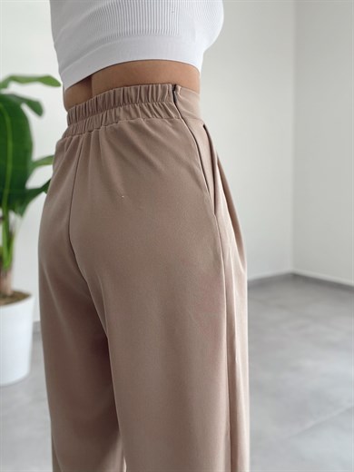 Bombeli Camel Pantolon