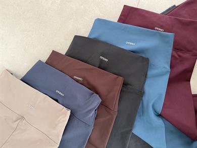 Bordo Oys Fermuarlı Taytlı Takım