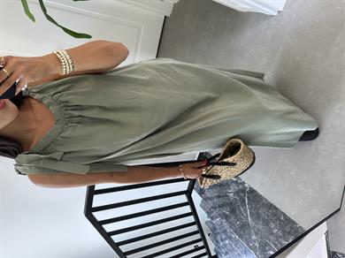 Çağlai Omuzdan Bağlamalı Elbise