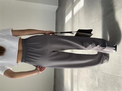 Celi Antrasit Esnek Kumaş Palazzo Pantolon