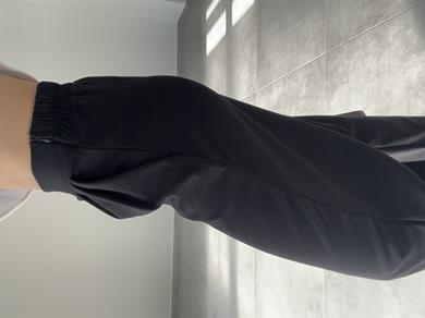 Celi Siyah Esnek Kumaş Palazzo Pantolon