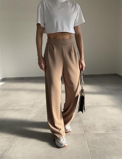 Celi Vizon Esnek Kumaş Palazzo Pantolon