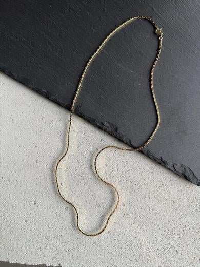 Çelik Gold Kolye 01