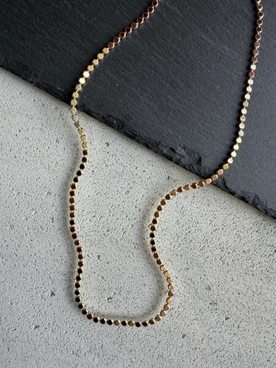 Çelik Gold Kolye 03