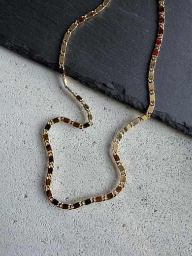 Çelik Gold Kolye 04