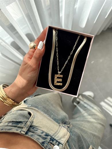 Çelik Gold Kolye 04&