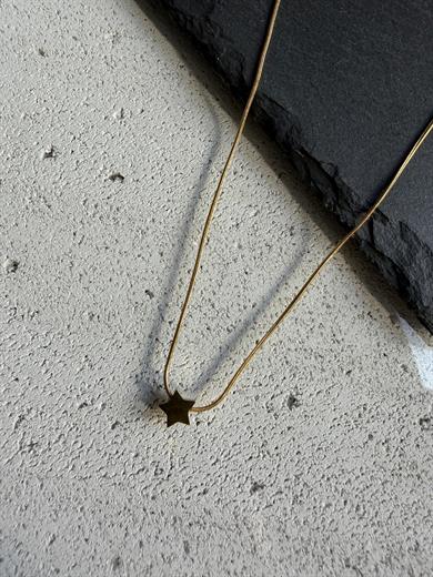 Çelik Gold Kolye 12