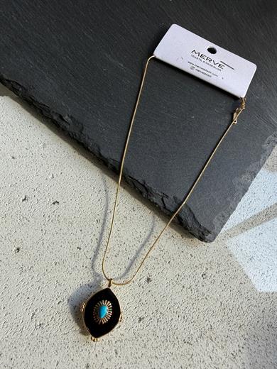 Çelik Gold Kolye 14