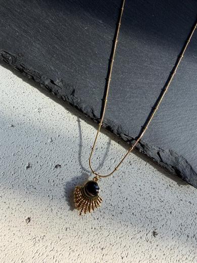 Çelik Gold Kolye 15