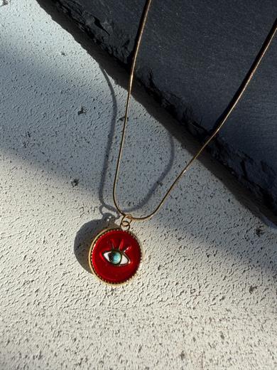 Çelik Gold Kolye 16