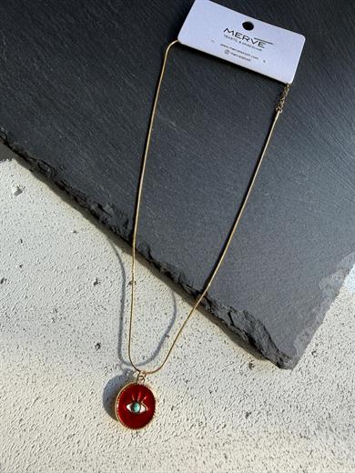 Çelik Gold Kolye 16