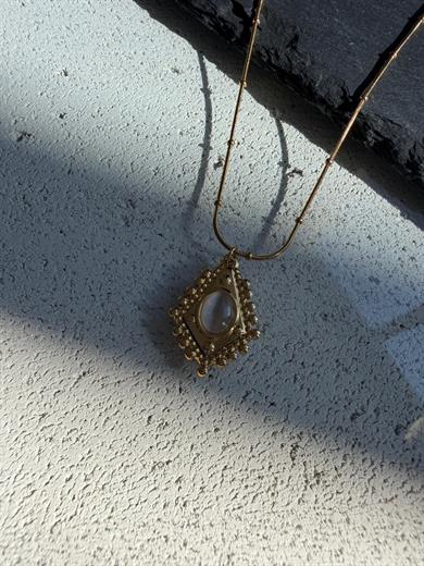 Çelik Gold Kolye 17