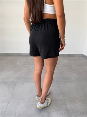 Comfort Siyah Modal Şort Etek