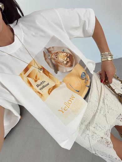 Ekru Butter Yellow Tshirt