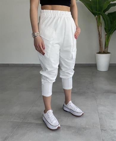 Ekru Cepli Tasarım Eşofman