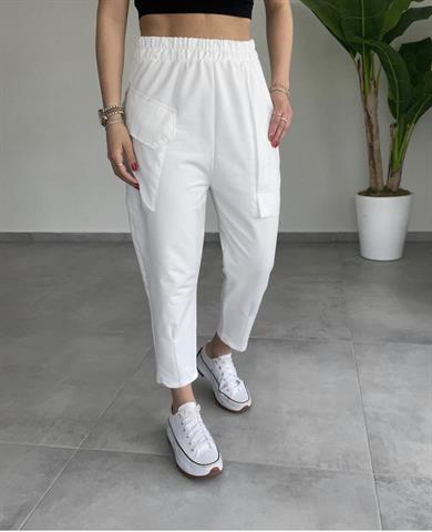 Ekru Cepli Tasarım Eşofman