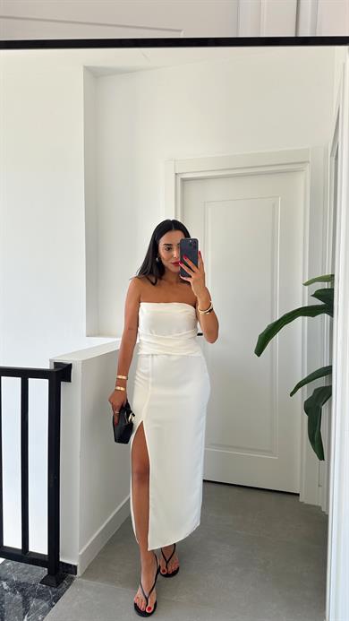 Ekru Erg Atanay Elbise