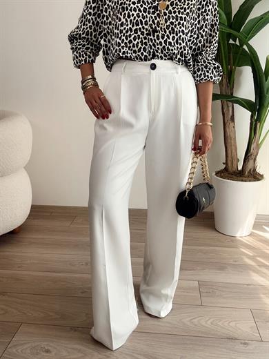 Ekru Hürrem Palazzo Pantolon
