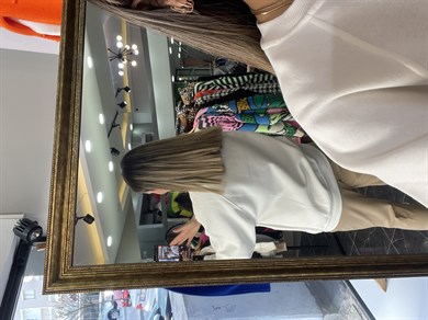 Ekru İçi Şardonlu Sweatshirt