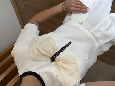 Ekru Yusufcuk Detaylı Tişört