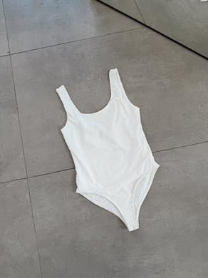 Ekru Zıbınlı Body