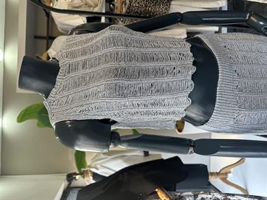 Gri Ajurlu Triko Atlet