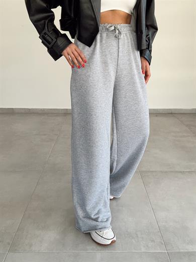 Gri Bol Paça Eşofman