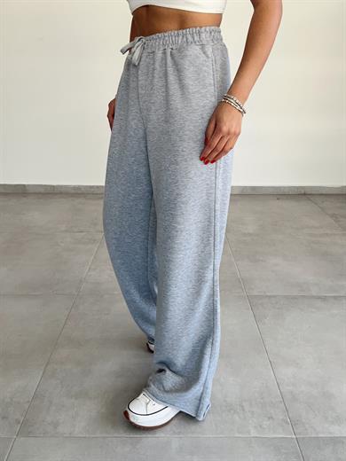 Gri Bol Paça Eşofman