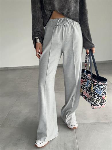 Gri Poliviskon Pantolon