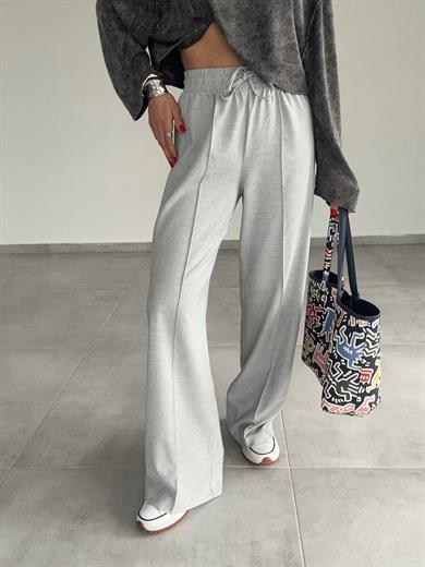 Gri Poliviskon Pantolon