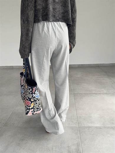 Gri Poliviskon Pantolon