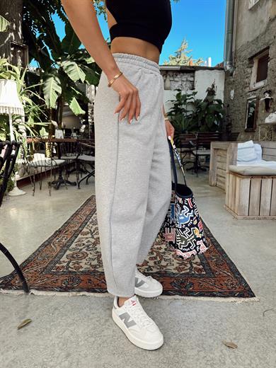 Gri Şalvar Eşofman