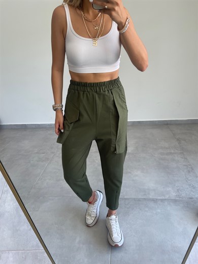 Haki  Cepli Eşofman