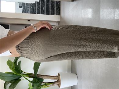 Haki Jakarlı Bol Paça Pantolon