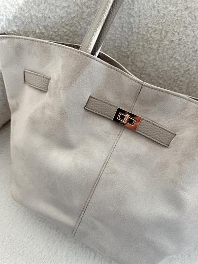 Helena Vizon Süet Model El Ve Kadın Omuz Çantası