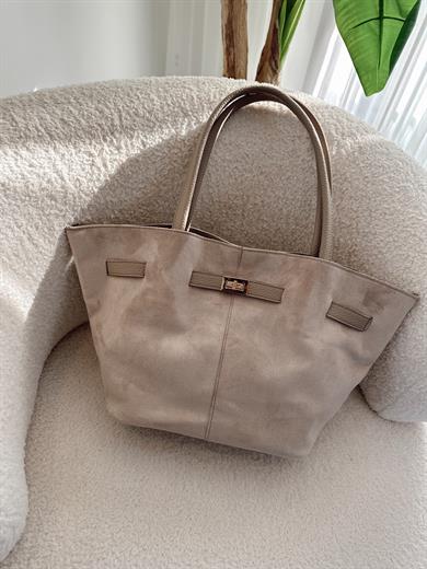 Helena Vizon Süet Model El Ve Kadın Omuz Çantası