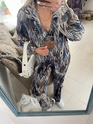 İndigo 3 Parca Takım