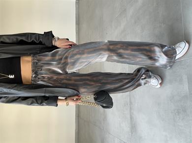 Kahve Desenli Pantolon