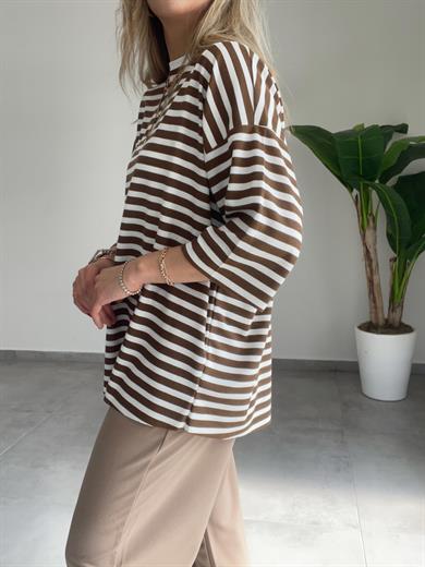 Kahve Oversize Tshirt