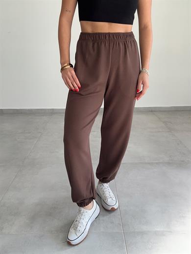 Kahve Oys Modal Kumaş Takım