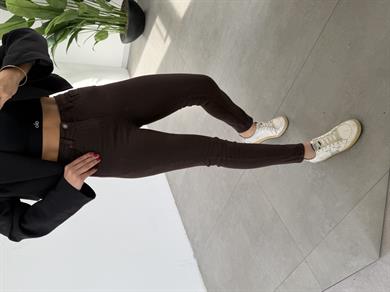 Kahve Skinny Jean