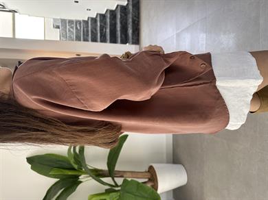 Kahve Tensel Gömlek