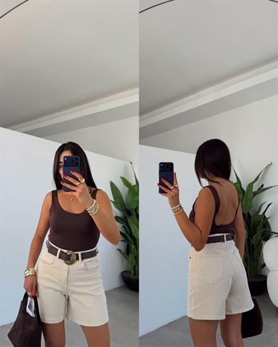Kahve Zıbınlı Body
