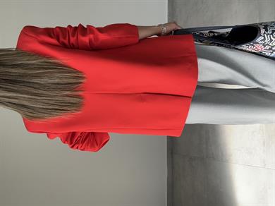 Kırmızı Blazer Ceket