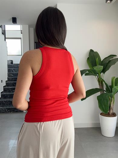 Kırmızı Kaşkorse Atlet