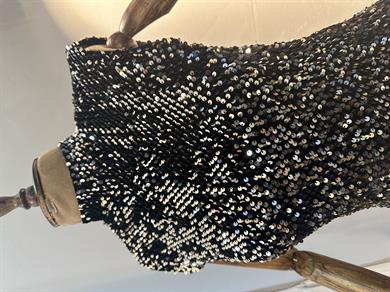 Kolsuz Maxi Streç Elbise-Gold