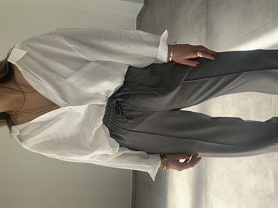 Koyu Haki Poliviskon Pantolon