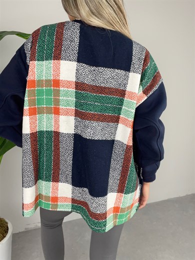 Lacivert Garnili Sweat