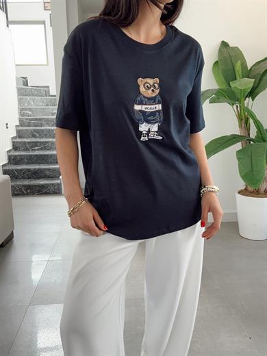 Lacivert Gözlüklü Teddy